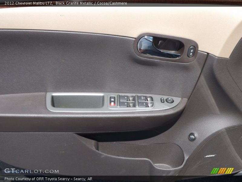 Black Granite Metallic / Cocoa/Cashmere 2012 Chevrolet Malibu LTZ