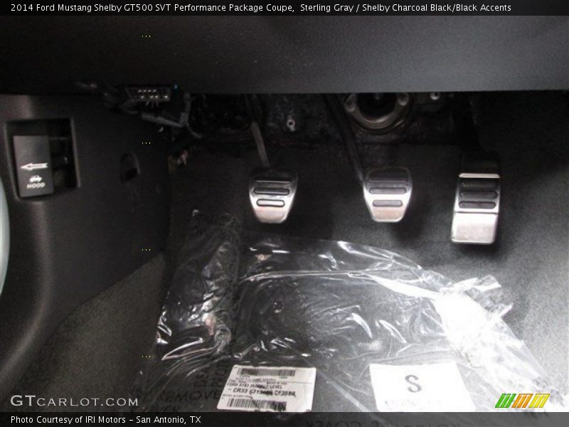 Sterling Gray / Shelby Charcoal Black/Black Accents 2014 Ford Mustang Shelby GT500 SVT Performance Package Coupe