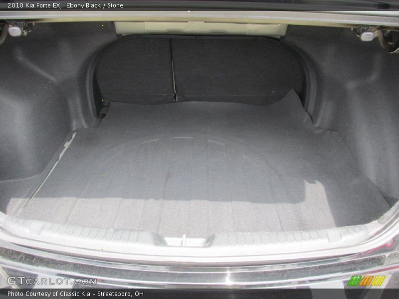 Ebony Black / Stone 2010 Kia Forte EX