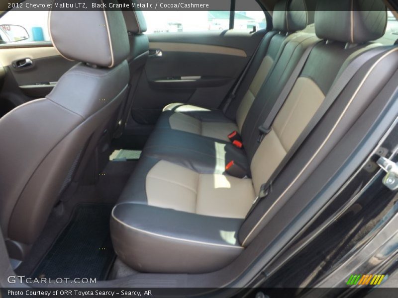 Black Granite Metallic / Cocoa/Cashmere 2012 Chevrolet Malibu LTZ