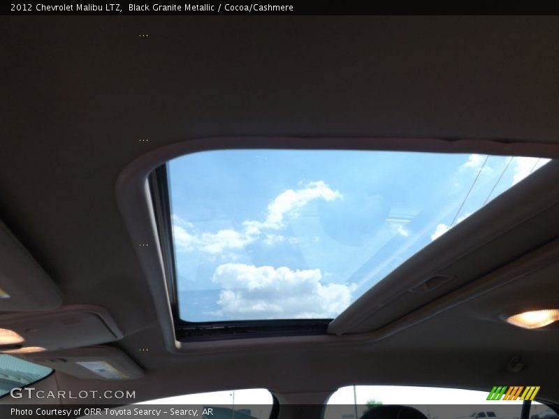 Black Granite Metallic / Cocoa/Cashmere 2012 Chevrolet Malibu LTZ