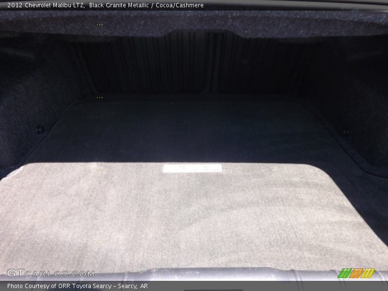 Black Granite Metallic / Cocoa/Cashmere 2012 Chevrolet Malibu LTZ