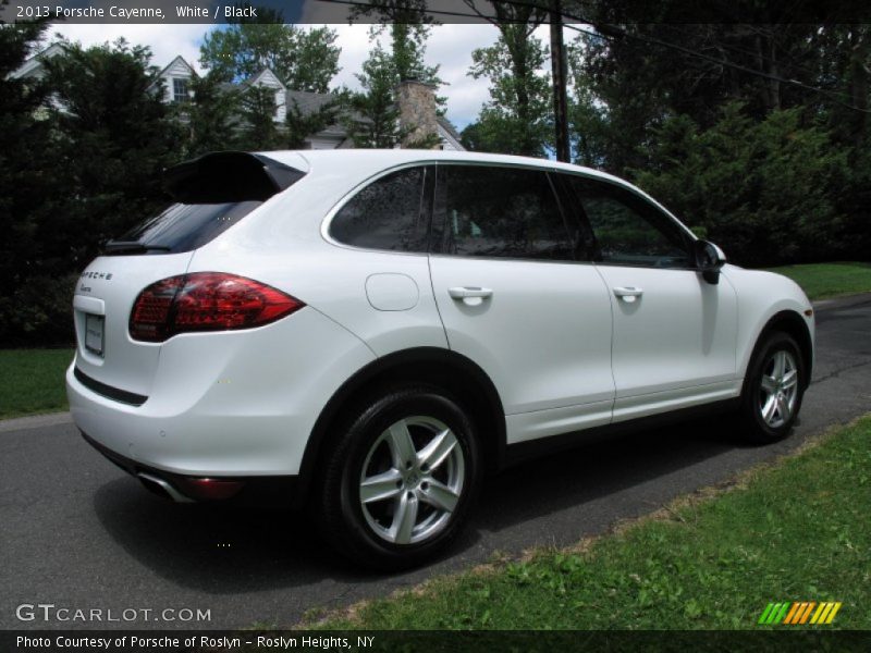 White / Black 2013 Porsche Cayenne