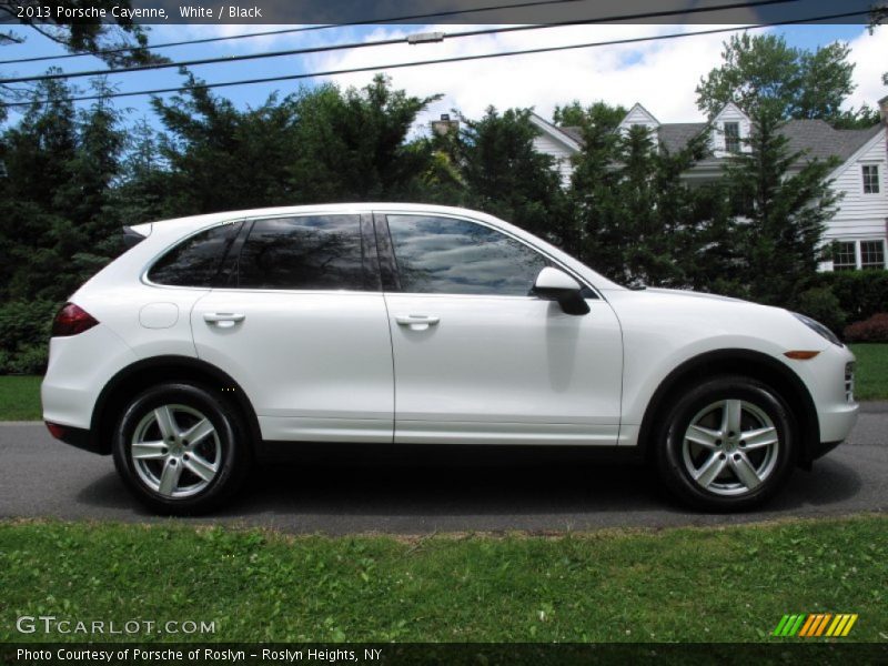 White / Black 2013 Porsche Cayenne