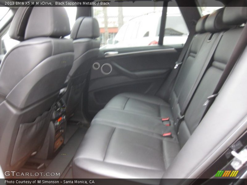 Rear Seat of 2013 X5 M M xDrive