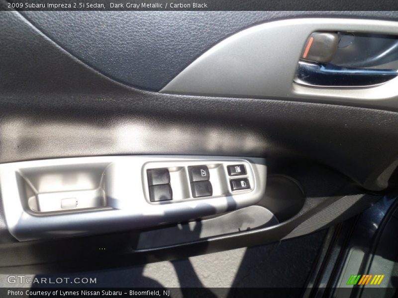 Dark Gray Metallic / Carbon Black 2009 Subaru Impreza 2.5i Sedan