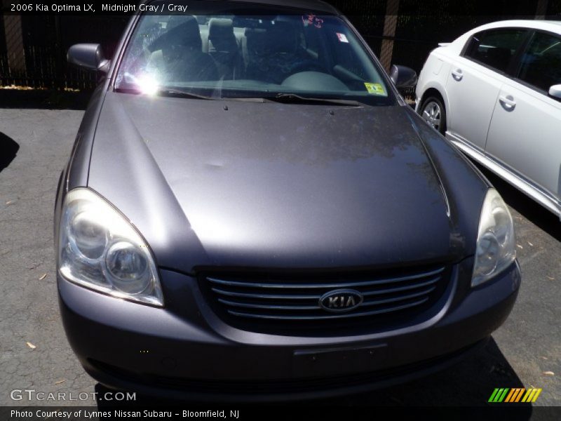 Midnight Gray / Gray 2006 Kia Optima LX