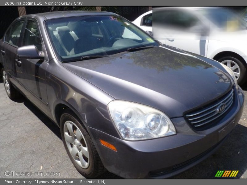 Midnight Gray / Gray 2006 Kia Optima LX