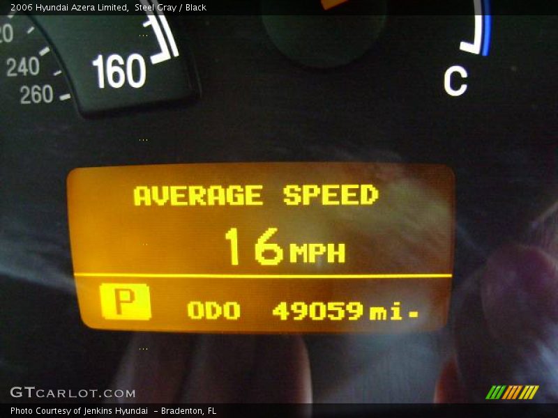 Steel Gray / Black 2006 Hyundai Azera Limited
