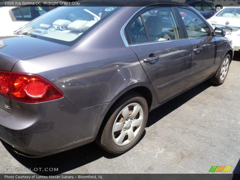 Midnight Gray / Gray 2006 Kia Optima LX