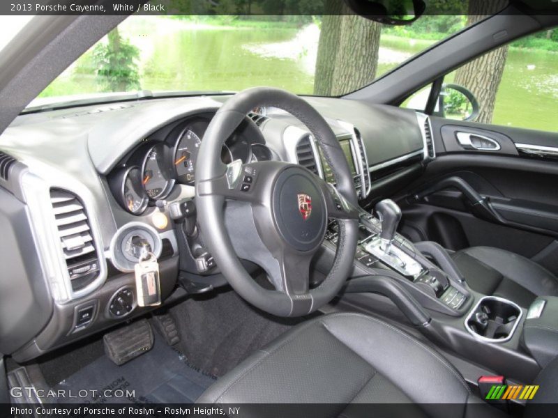 White / Black 2013 Porsche Cayenne