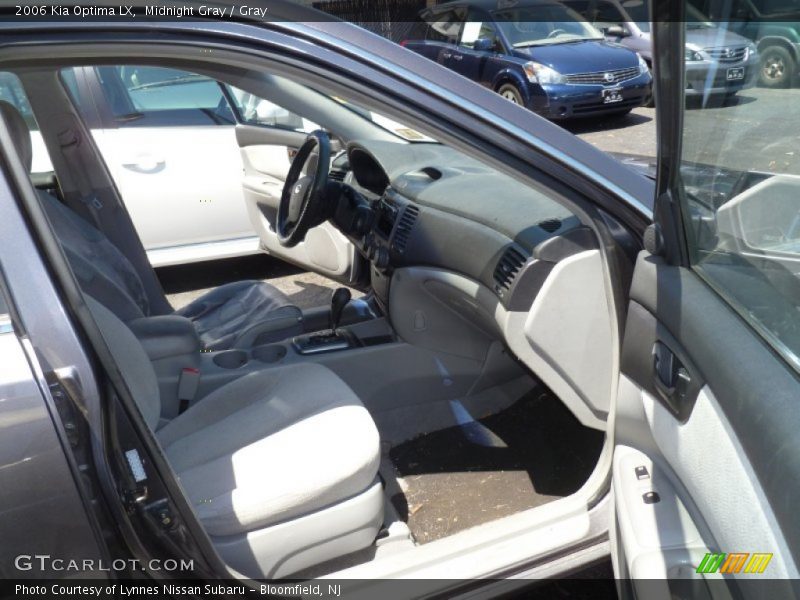 Midnight Gray / Gray 2006 Kia Optima LX