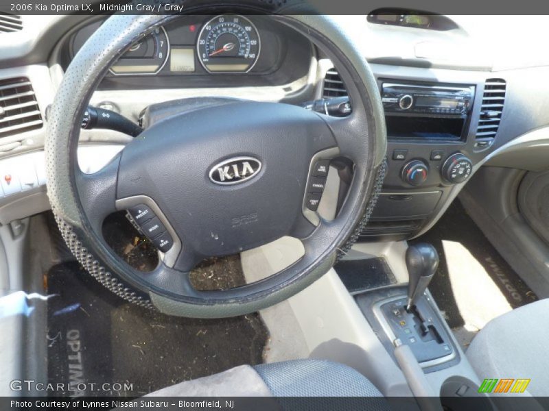 Midnight Gray / Gray 2006 Kia Optima LX
