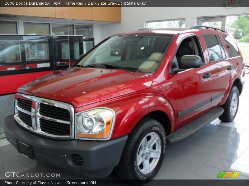 Flame Red / Dark Slate Gray/Light Slate Gray 2006 Dodge Durango SXT 4x4