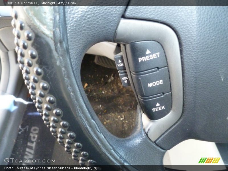 Midnight Gray / Gray 2006 Kia Optima LX