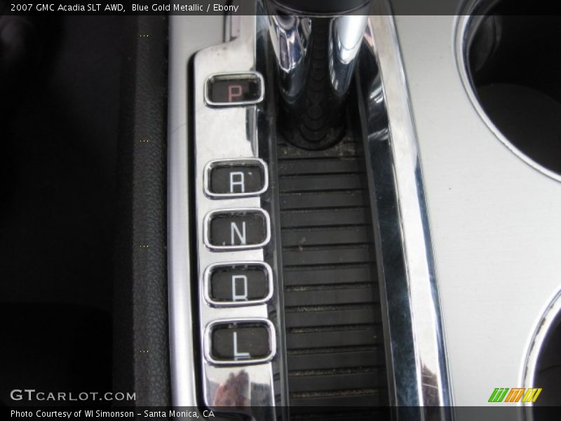 Blue Gold Metallic / Ebony 2007 GMC Acadia SLT AWD