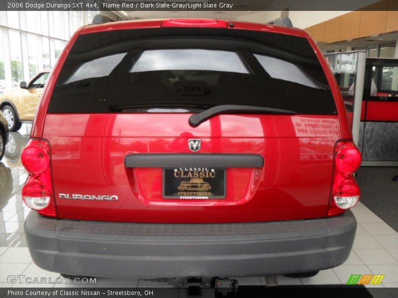 Flame Red / Dark Slate Gray/Light Slate Gray 2006 Dodge Durango SXT 4x4