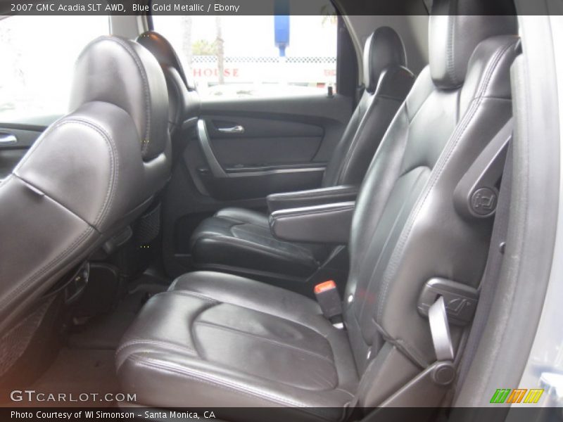Blue Gold Metallic / Ebony 2007 GMC Acadia SLT AWD