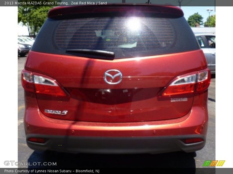 Zeal Red Mica / Sand 2013 Mazda MAZDA5 Grand Touring