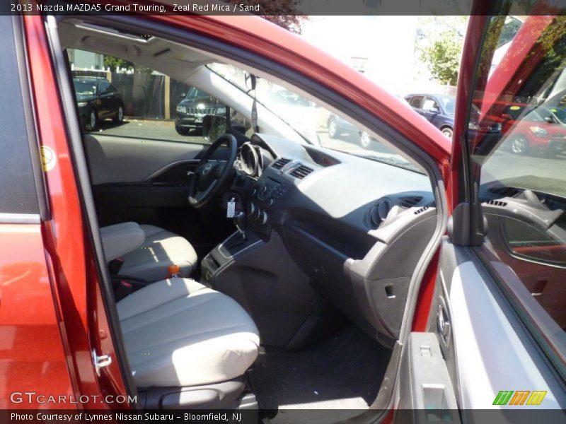 Zeal Red Mica / Sand 2013 Mazda MAZDA5 Grand Touring