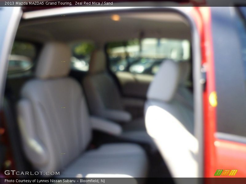 Zeal Red Mica / Sand 2013 Mazda MAZDA5 Grand Touring