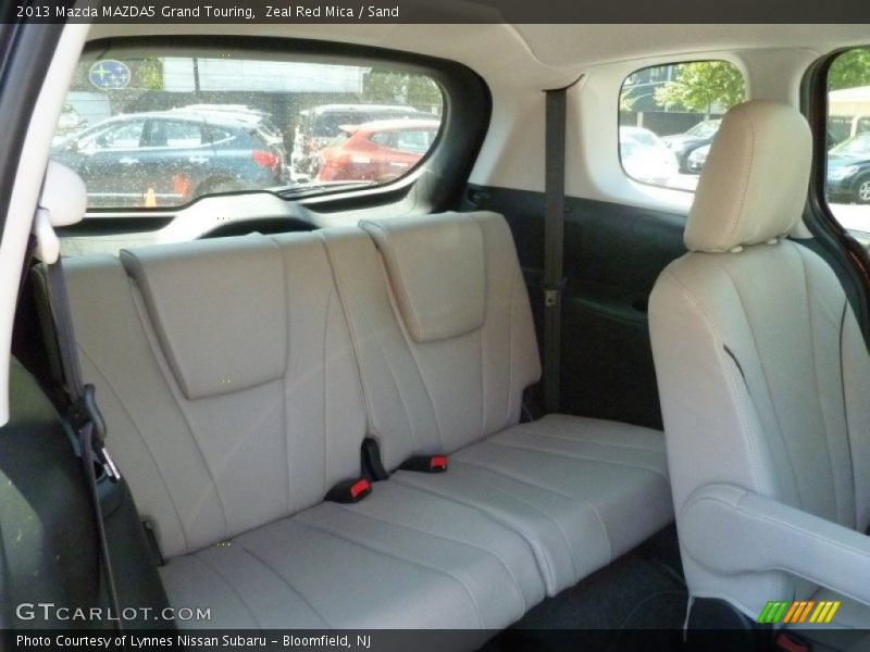 Zeal Red Mica / Sand 2013 Mazda MAZDA5 Grand Touring