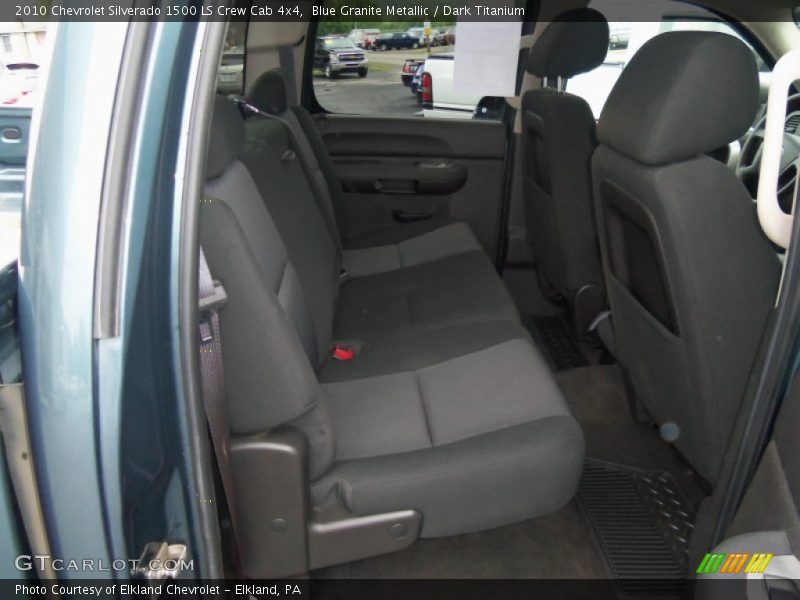 Blue Granite Metallic / Dark Titanium 2010 Chevrolet Silverado 1500 LS Crew Cab 4x4