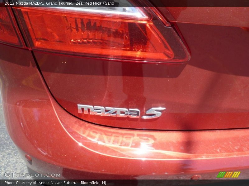 Zeal Red Mica / Sand 2013 Mazda MAZDA5 Grand Touring