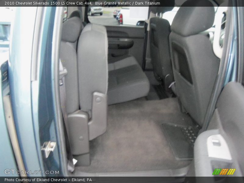 Blue Granite Metallic / Dark Titanium 2010 Chevrolet Silverado 1500 LS Crew Cab 4x4