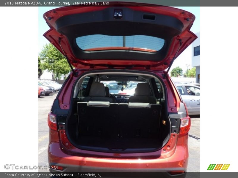 Zeal Red Mica / Sand 2013 Mazda MAZDA5 Grand Touring