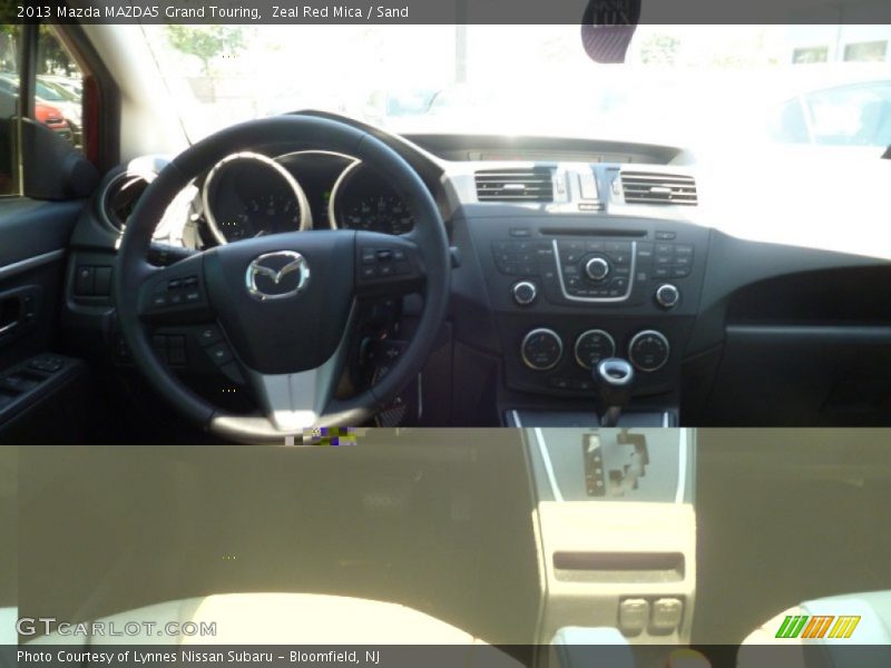 Zeal Red Mica / Sand 2013 Mazda MAZDA5 Grand Touring