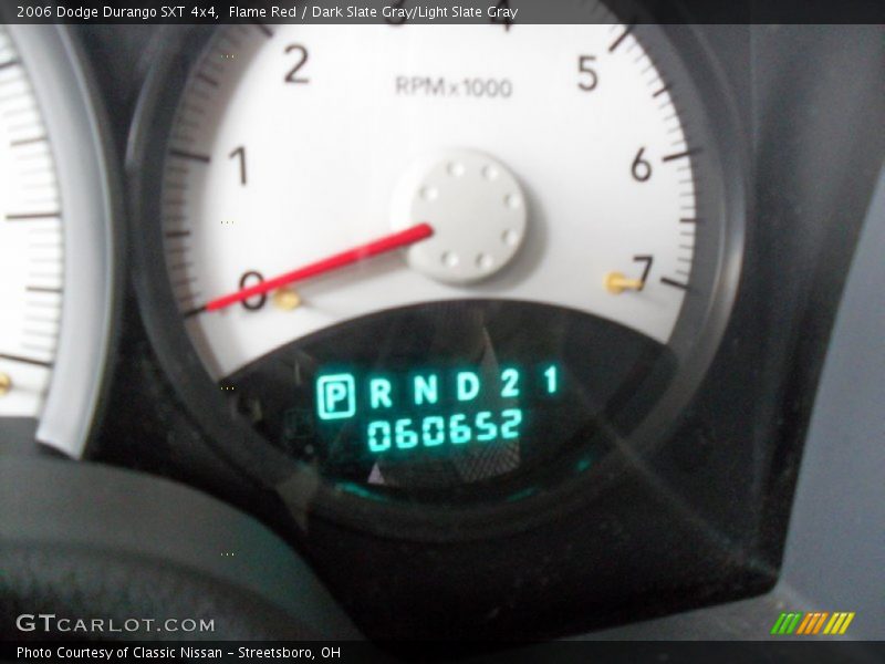 Flame Red / Dark Slate Gray/Light Slate Gray 2006 Dodge Durango SXT 4x4