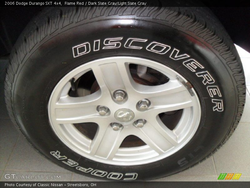 Flame Red / Dark Slate Gray/Light Slate Gray 2006 Dodge Durango SXT 4x4