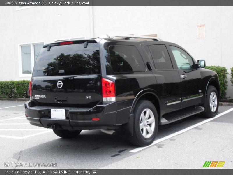 Galaxy Black / Charcoal 2008 Nissan Armada SE
