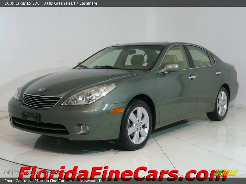 Oasis Green Pearl / Cashmere 2005 Lexus ES 330