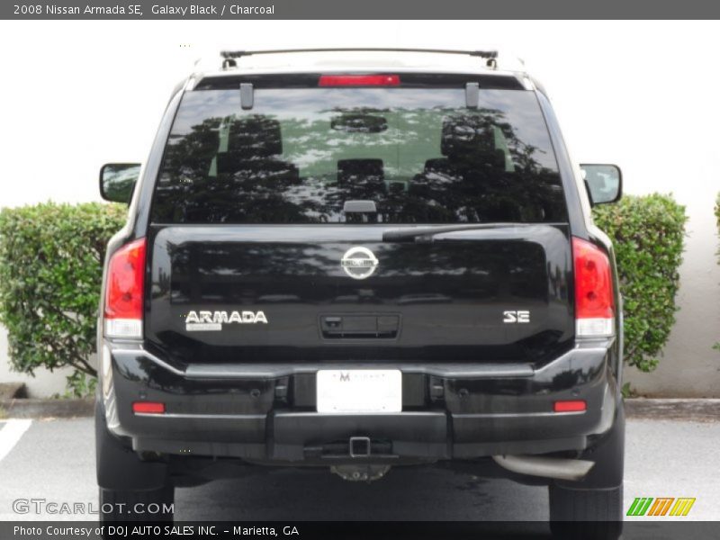Galaxy Black / Charcoal 2008 Nissan Armada SE