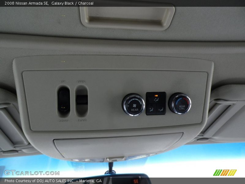 Galaxy Black / Charcoal 2008 Nissan Armada SE