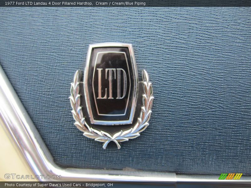  1977 LTD Landau 4 Door Pillared Hardtop Logo