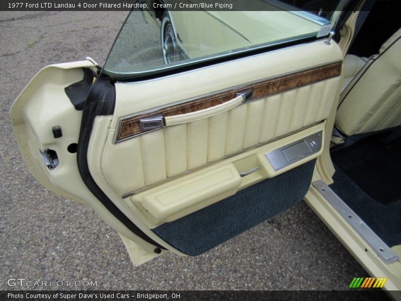 Door Panel of 1977 LTD Landau 4 Door Pillared Hardtop
