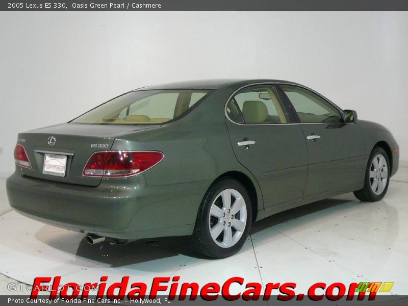 Oasis Green Pearl / Cashmere 2005 Lexus ES 330