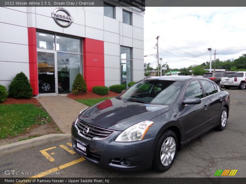 Ocean Gray / Charcoal 2012 Nissan Altima 2.5 S