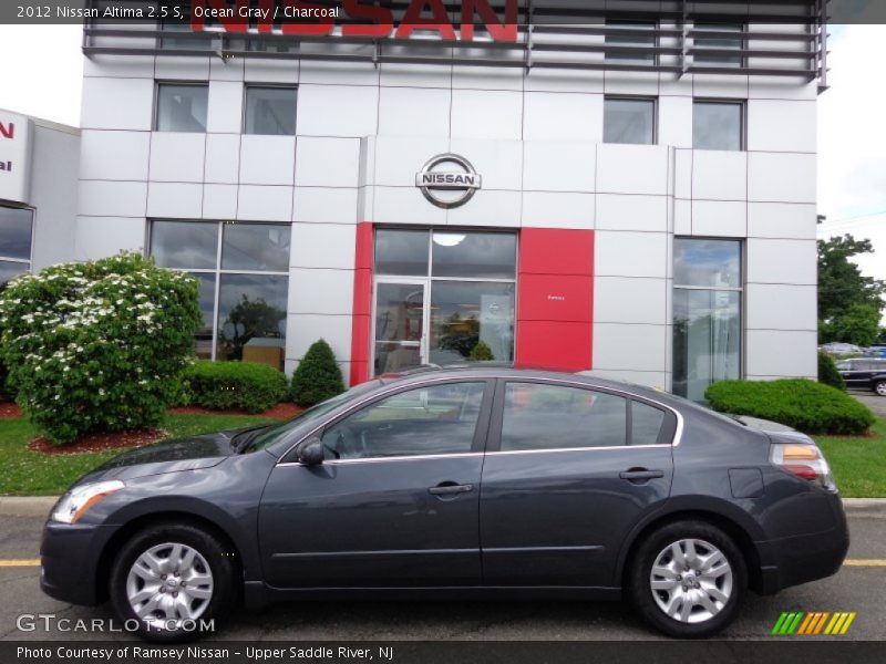 Ocean Gray / Charcoal 2012 Nissan Altima 2.5 S