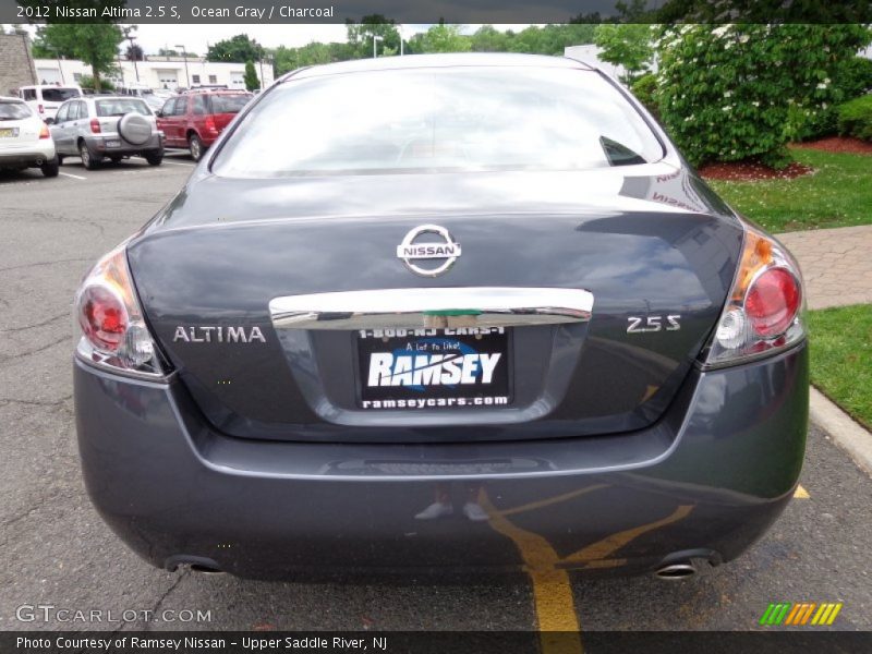 Ocean Gray / Charcoal 2012 Nissan Altima 2.5 S