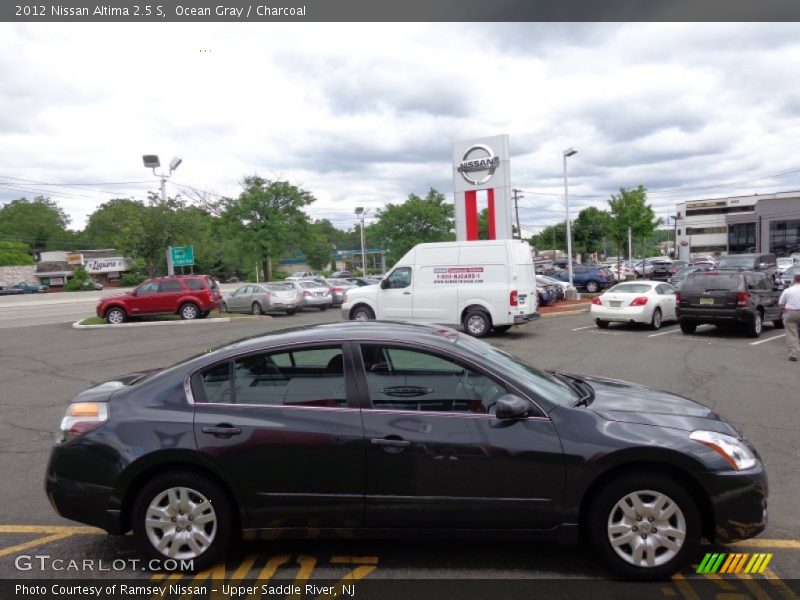 Ocean Gray / Charcoal 2012 Nissan Altima 2.5 S