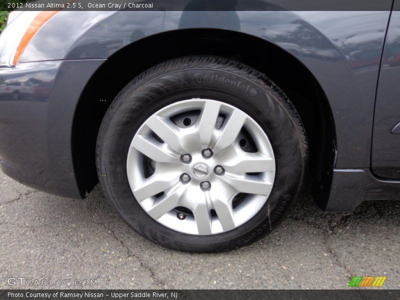 Ocean Gray / Charcoal 2012 Nissan Altima 2.5 S