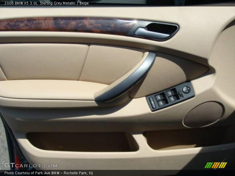 Sterling Grey Metallic / Beige 2006 BMW X5 3.0i