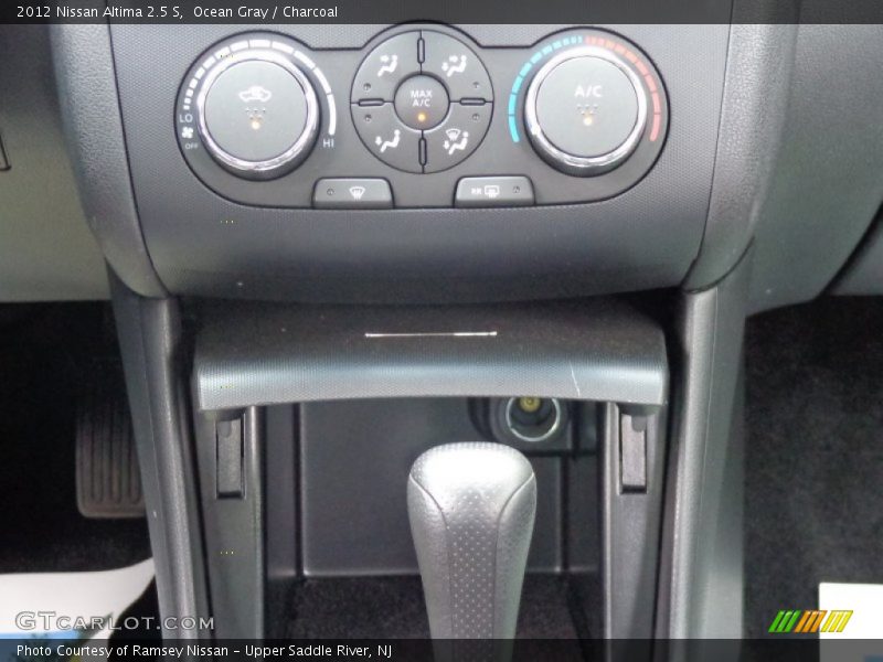 Ocean Gray / Charcoal 2012 Nissan Altima 2.5 S