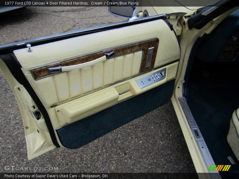 Door Panel of 1977 LTD Landau 4 Door Pillared Hardtop