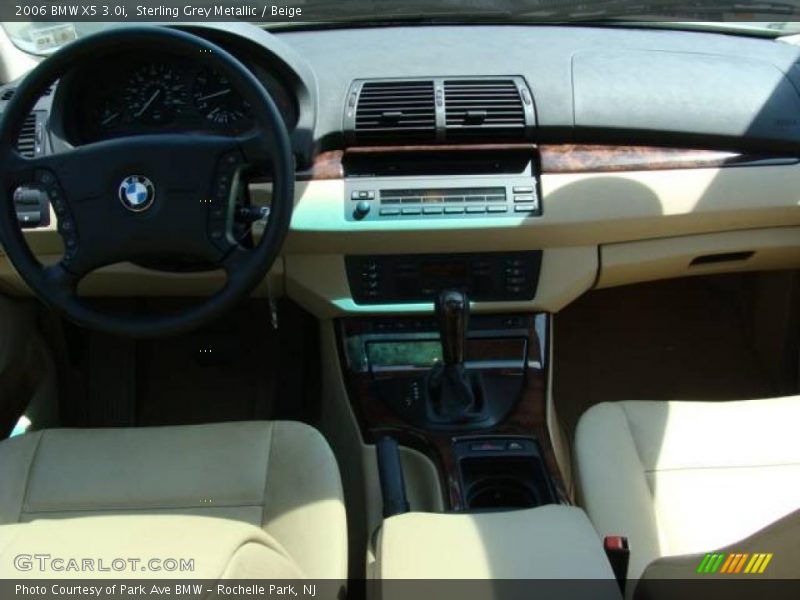 Sterling Grey Metallic / Beige 2006 BMW X5 3.0i
