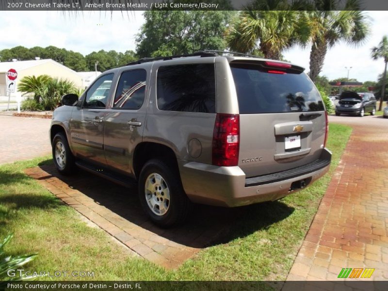 Amber Bronze Metallic / Light Cashmere/Ebony 2007 Chevrolet Tahoe LT
